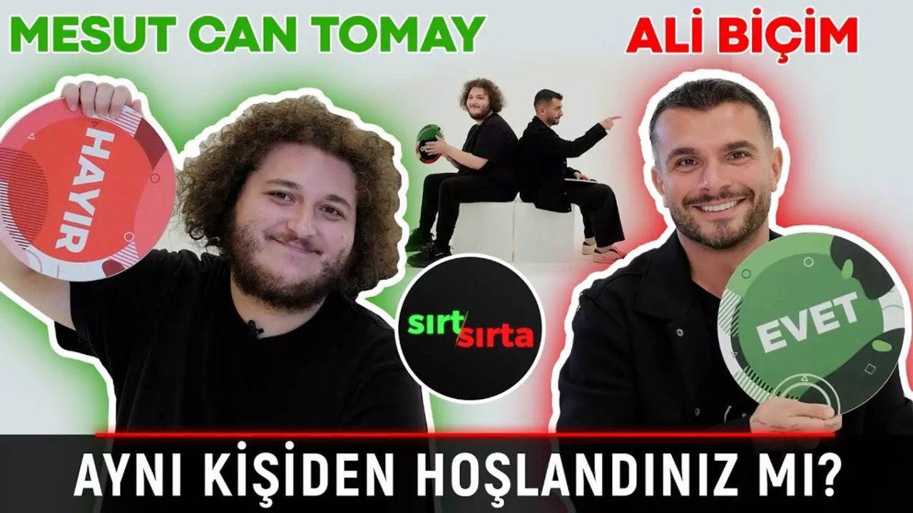 Ali Biçim ve Mesut Can Tomay ile Sırt Sırta: Eğlenceli Bir Röportaj