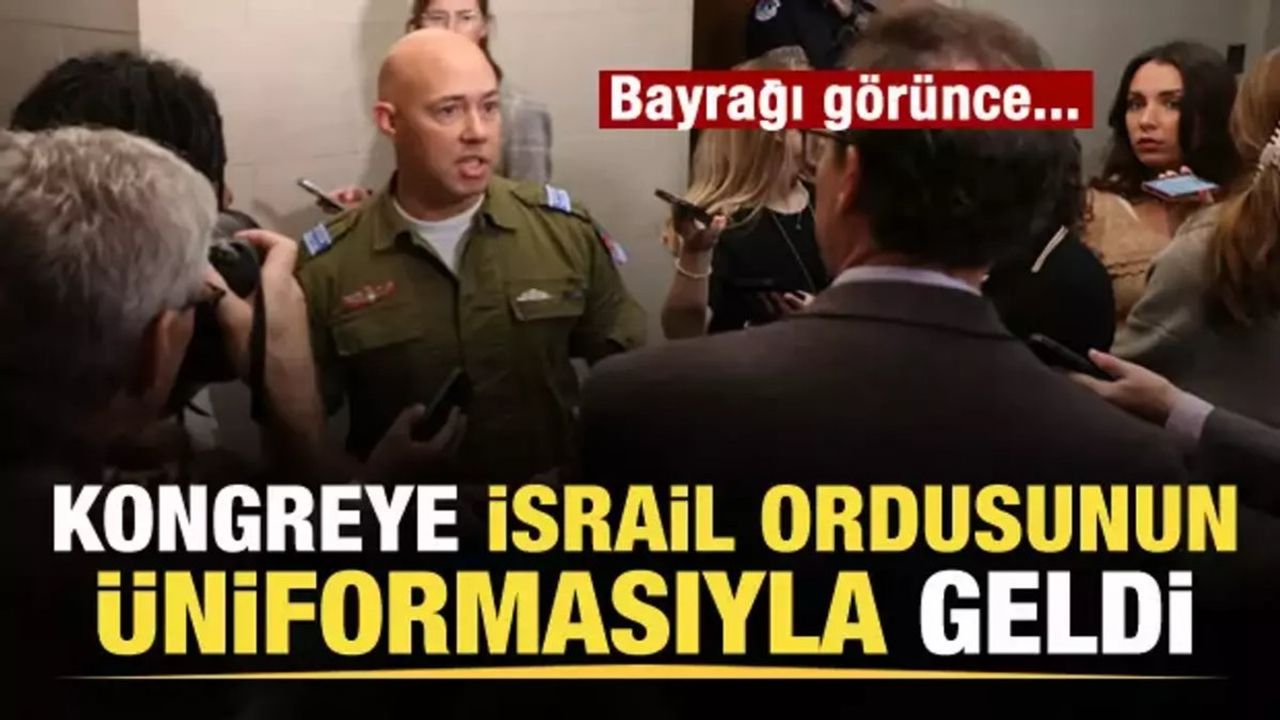 ABD Temsilcisi İsrail Ordusu Üniformasıyla Kongreye Geldi