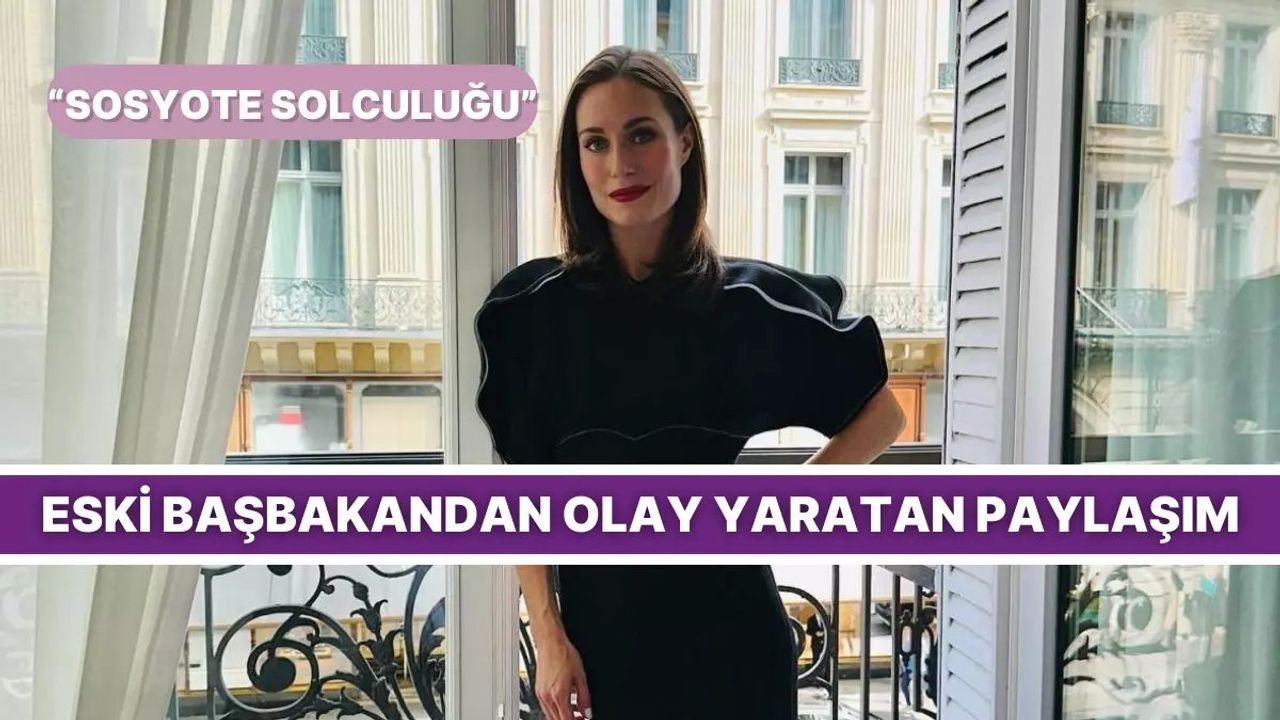 Sanna Marin Paris Moda Haftası'nda Dikkatleri Üzerine Çekti