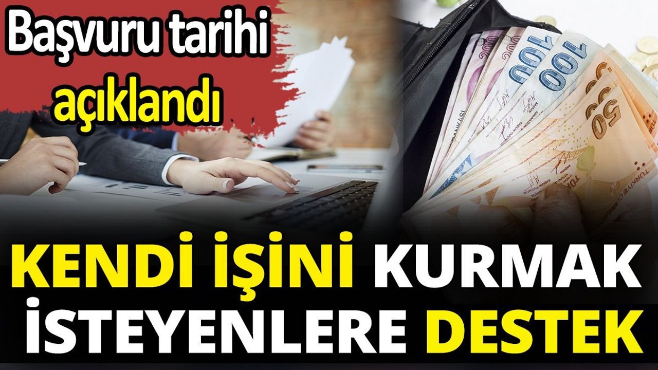 Kendi İşini Kurmak İsteyenlere Devlet Destek Paketi