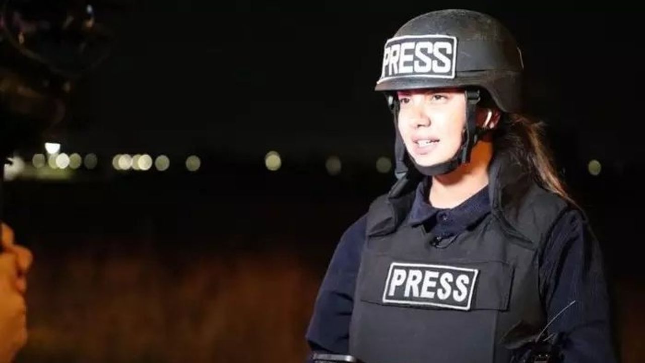 Gazeteci Fulya Öztürk, Hamas-İsrail Çatışmalarında Bölgede