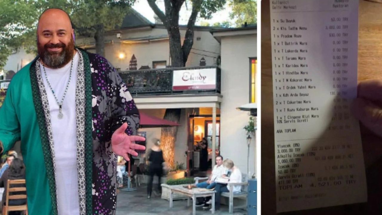 MasterChef Türkiye Jüri Üyesi Somer Sivrioğlu'nun Restoranı Efendy'nin Adisyonu Gündem Oldu