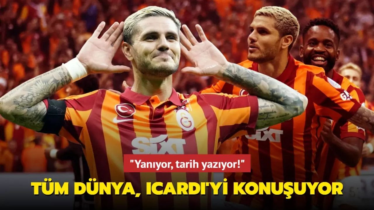Mauro Icardi'nin Golleriyle Galatasaray Beşiktaş'ı Mağlup Etti