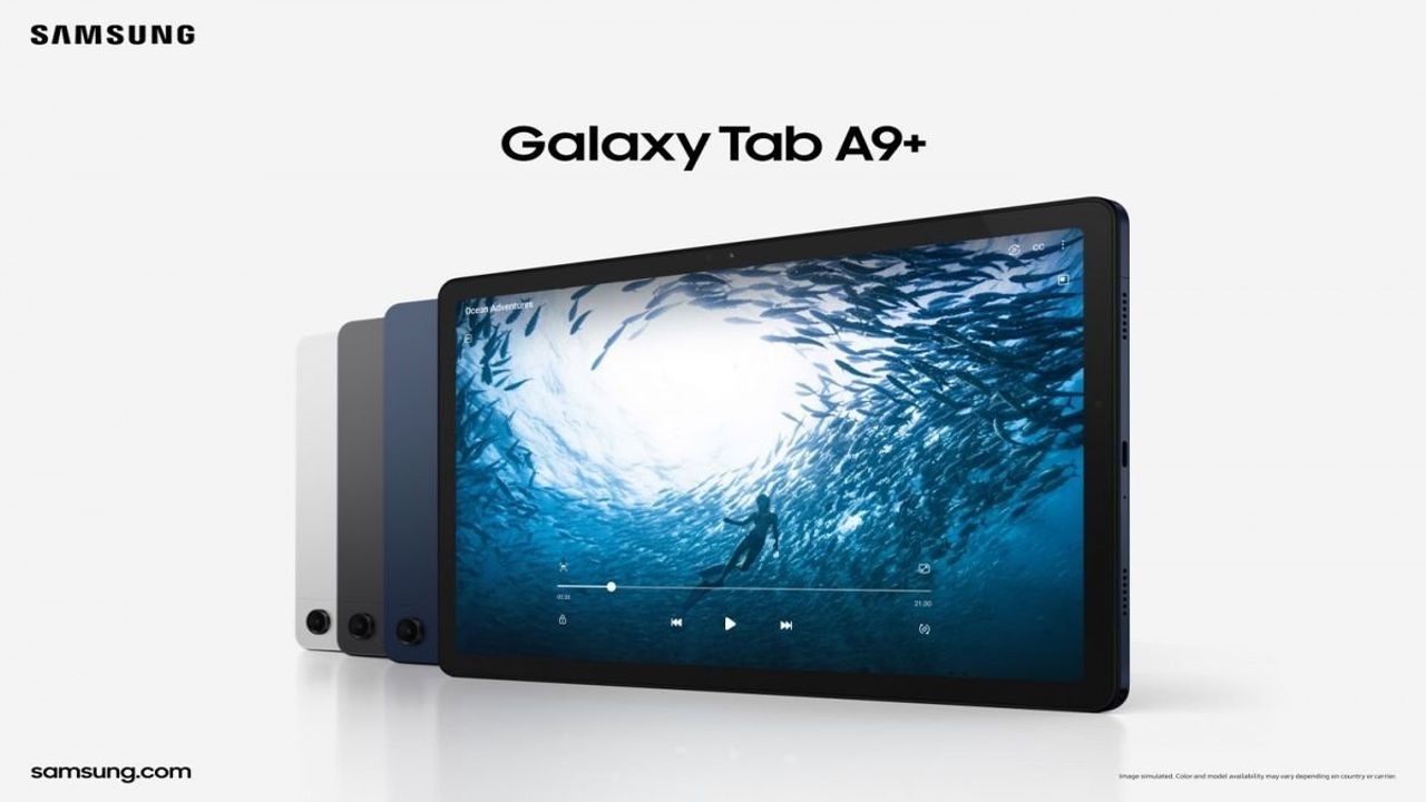 Samsung Galaxy Tab A9 ve A9+ Modelleri Küresel Pazarda