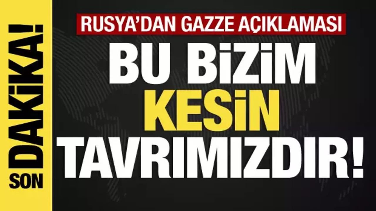 Kremlin Sözcüsü: İsrail-Filistin Çatışmasında Ateşkes ve Bağımsız Devlet Şart