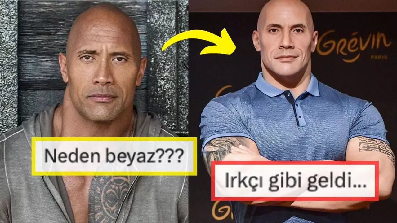 Dwayne Johnson'ın Balmumu Heykeli Gündem Oldu