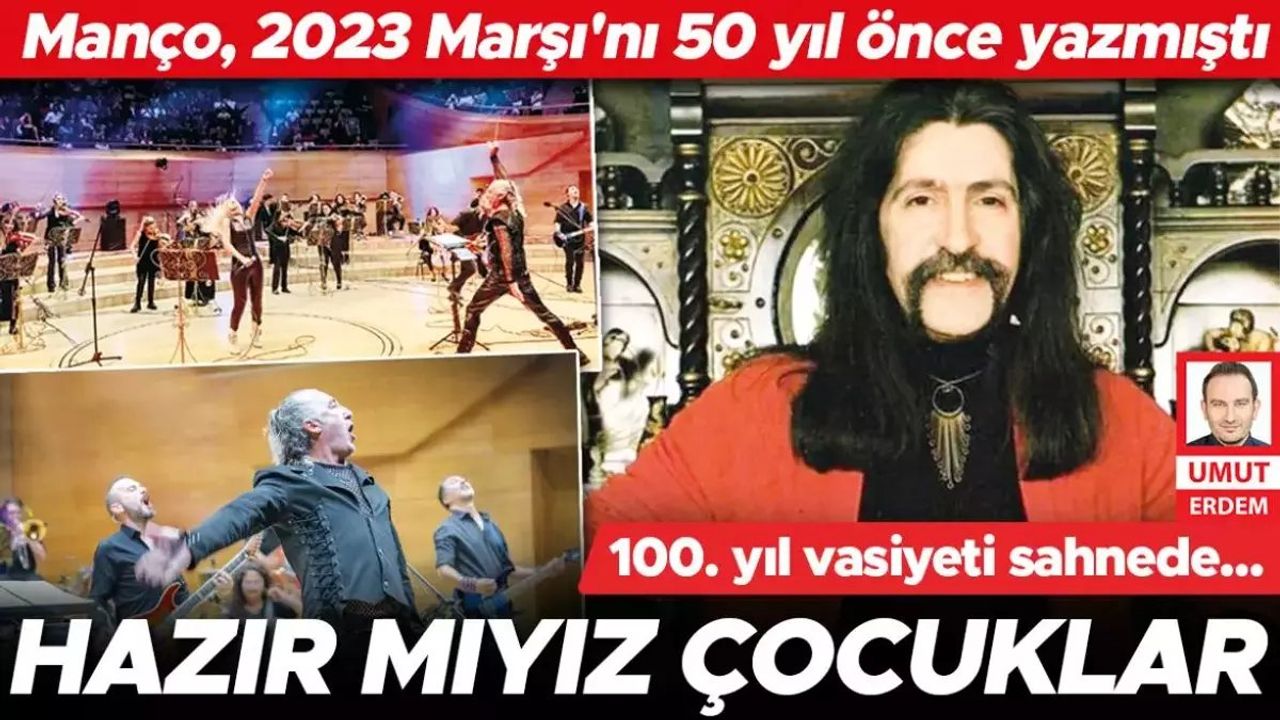 Barış Manço'nun 2023 Marşı Gerçekleştiriliyor