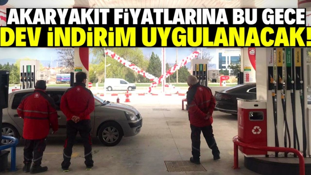 Akaryakıt fiyatlarına Cumhuriyet'in 100. yılına özel dev indirim!