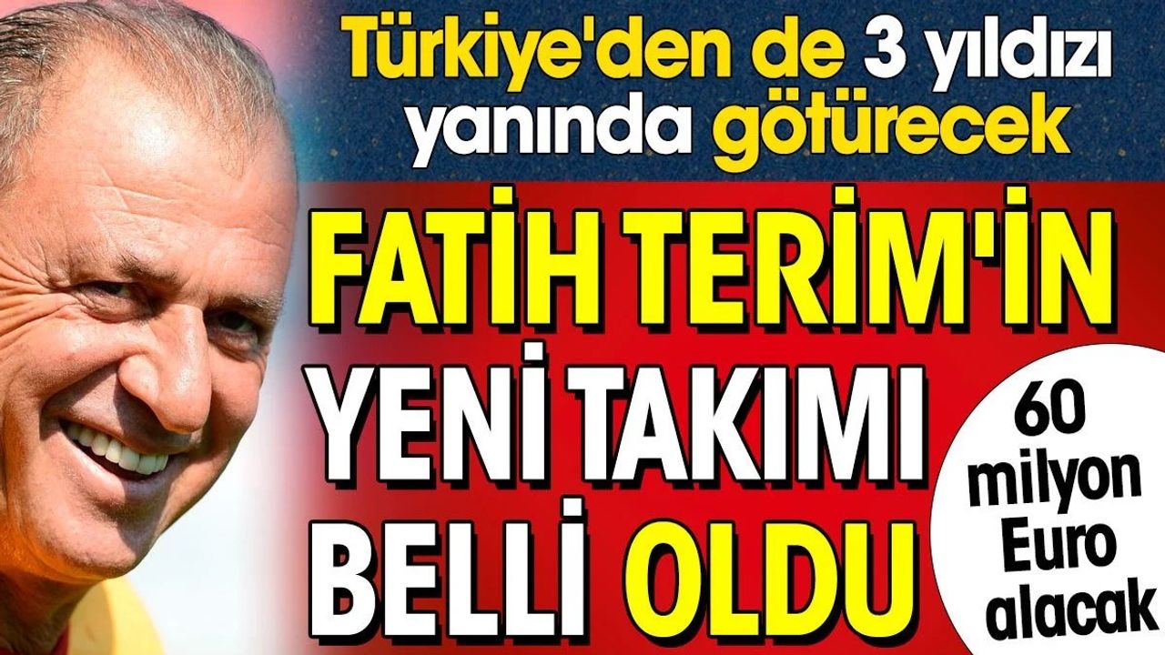 Fatih Terim'in Al-Ahli Takımının Başına Geçeceği Açıklandı