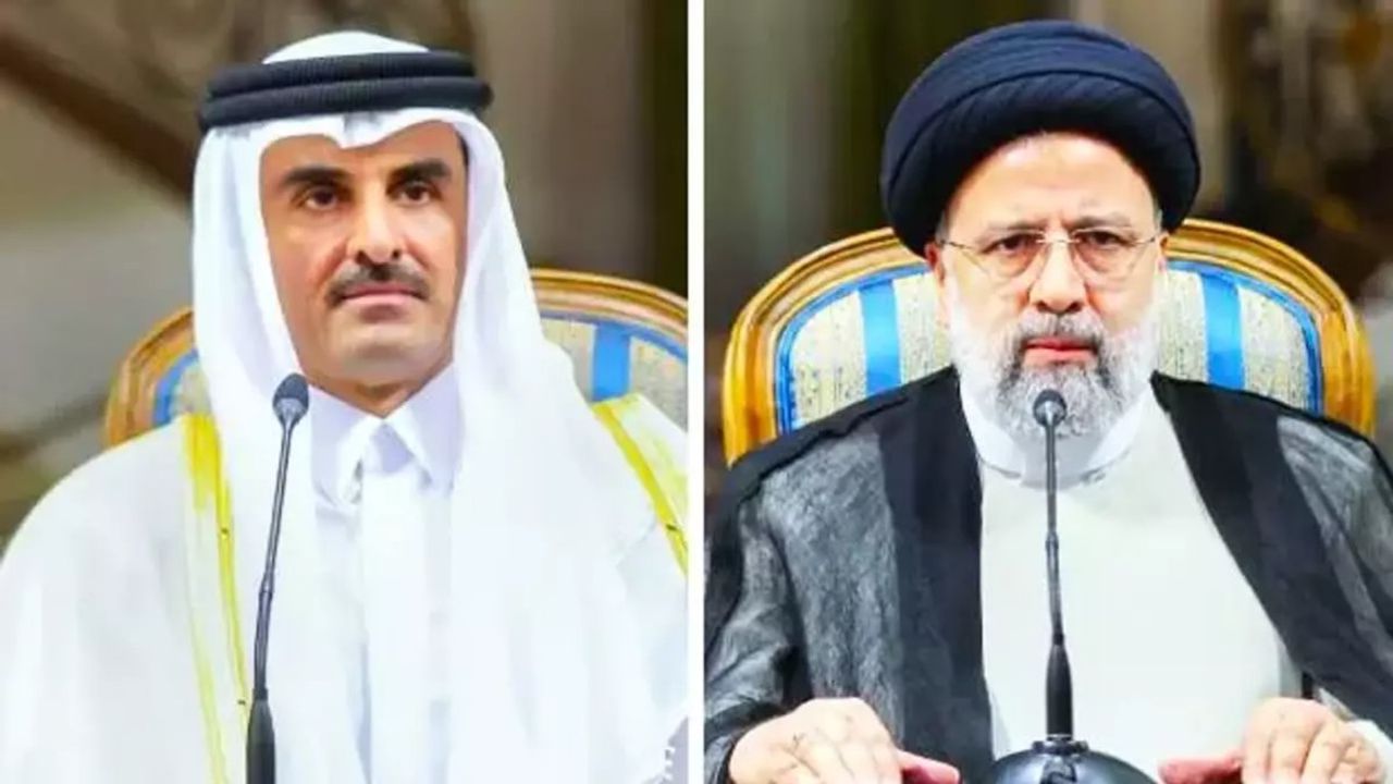 İran Cumhurbaşkanı İbrahim Reisi, Katar Emiri Şeyh Tamim bin Hamad Al Thani ile Telefon Görüşmesi Yaptı