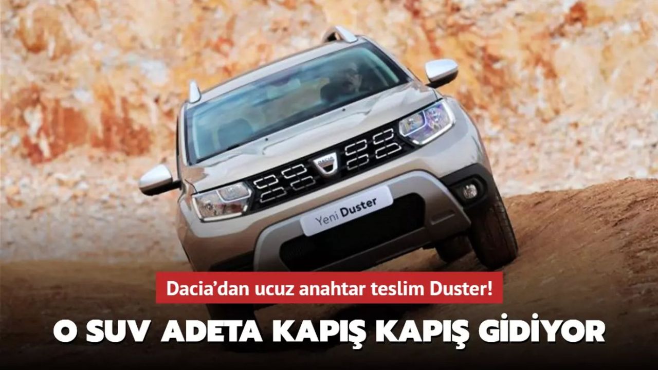 Dacia Duster: Uygun Fiyatıyla Kapış Kapış Giden SUV