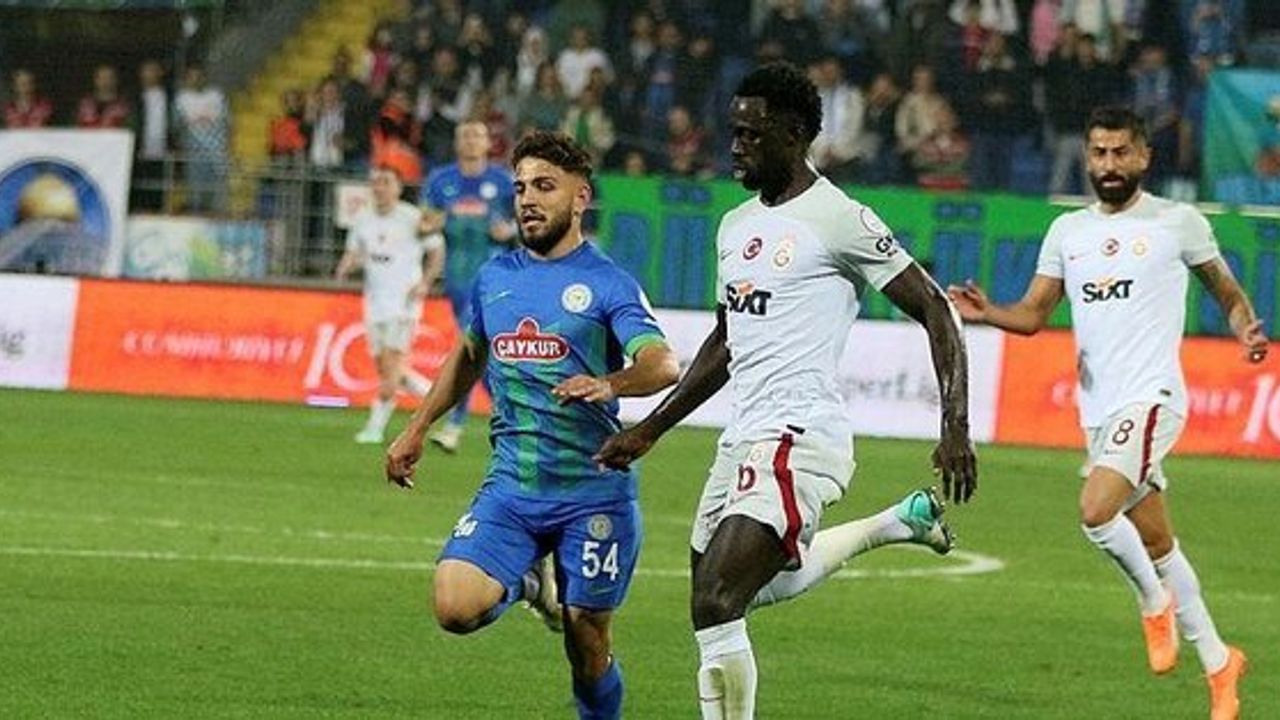 Galatasaray, Çaykur Rizespor'u Deplasmanda Yendi