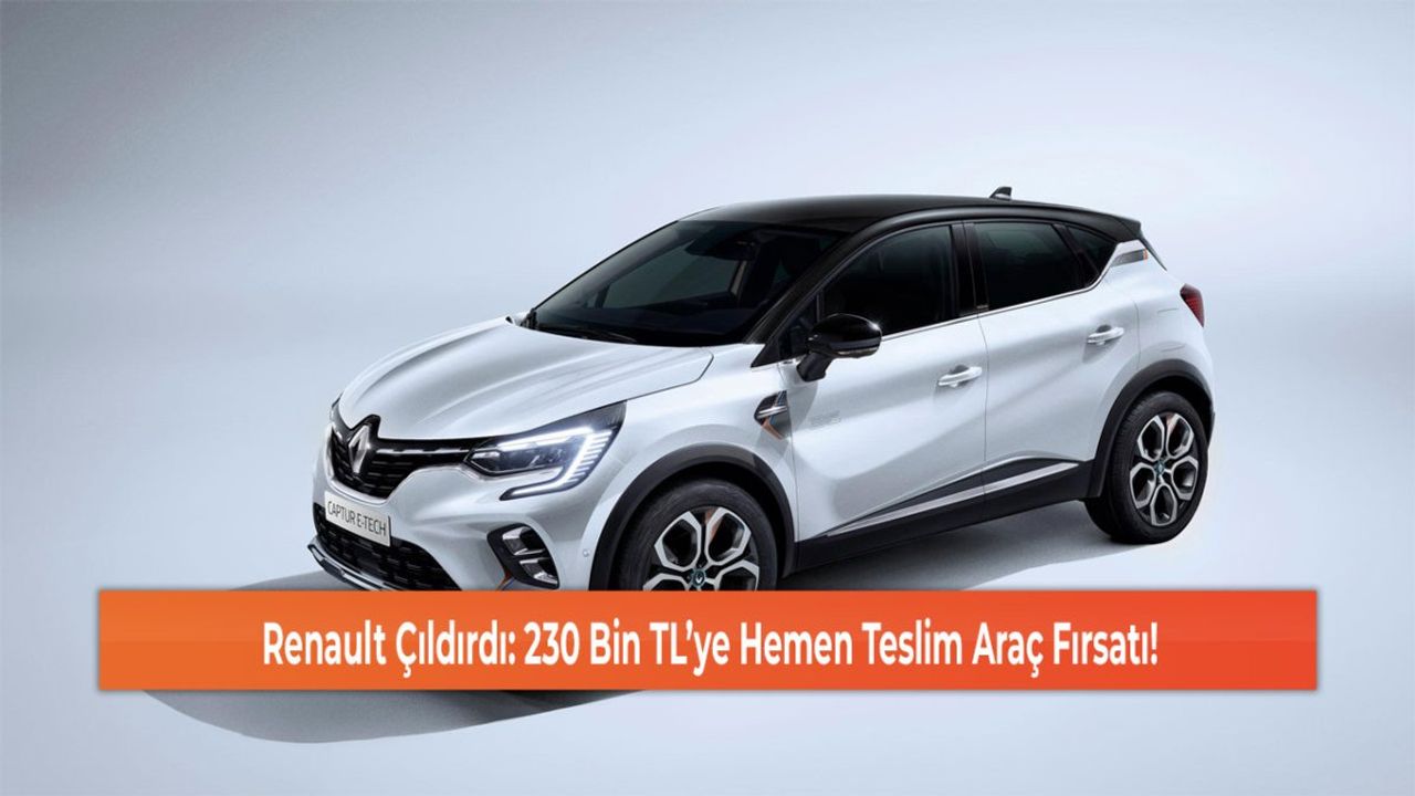 Renault Fabrika Garantili 2. El Araç Satışı Başladı