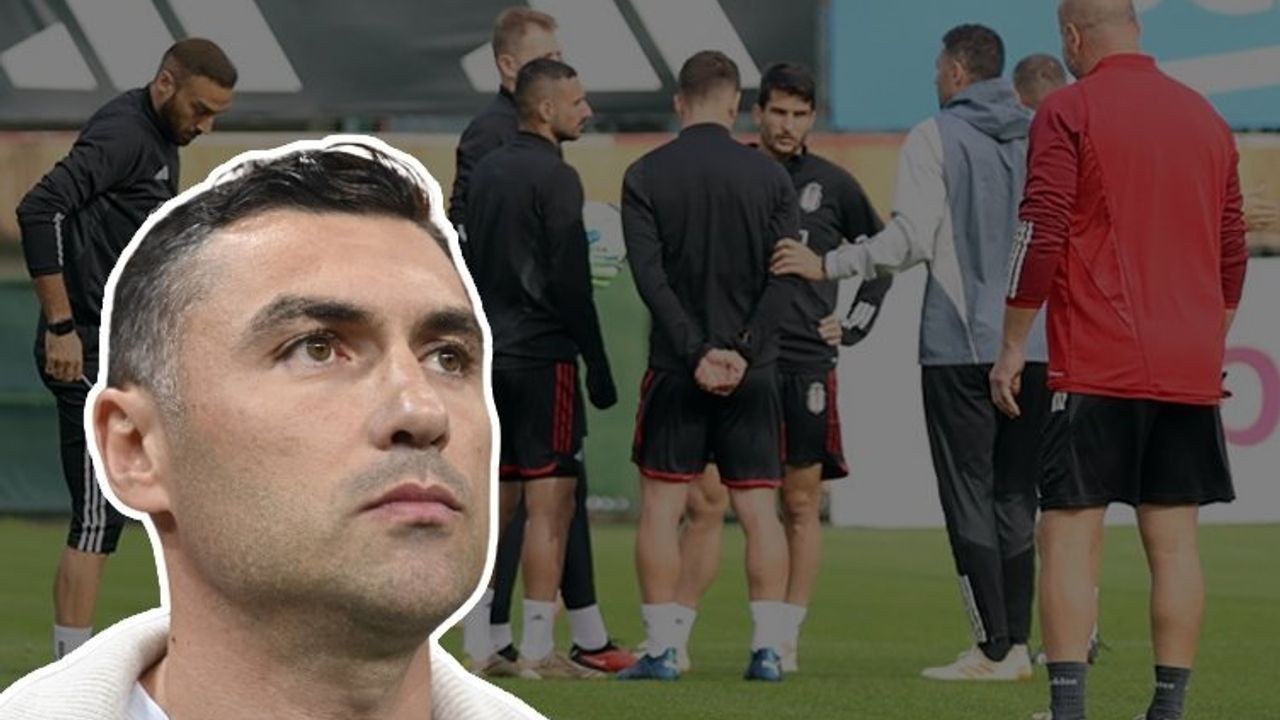 Beşiktaş'ta Ante Rebic Krizi: Burak Yılmaz, Hırvat Yıldızı Antrenmandan Kovdu