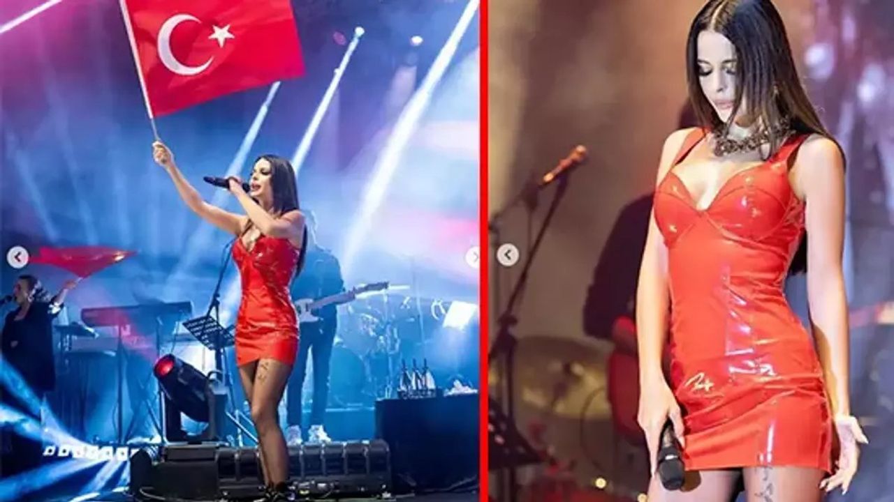 Simge Sağın, Cumhuriyet Bayramı'nda Bilecik'te Konser Verdi