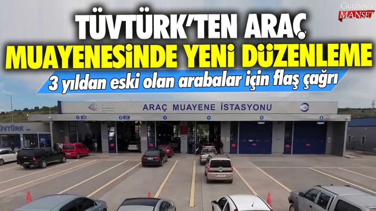 TÜVTÜRK'ten Araç Muayenesinde Yeni Düzenleme: Seyyar İstasyonlar Devrede!