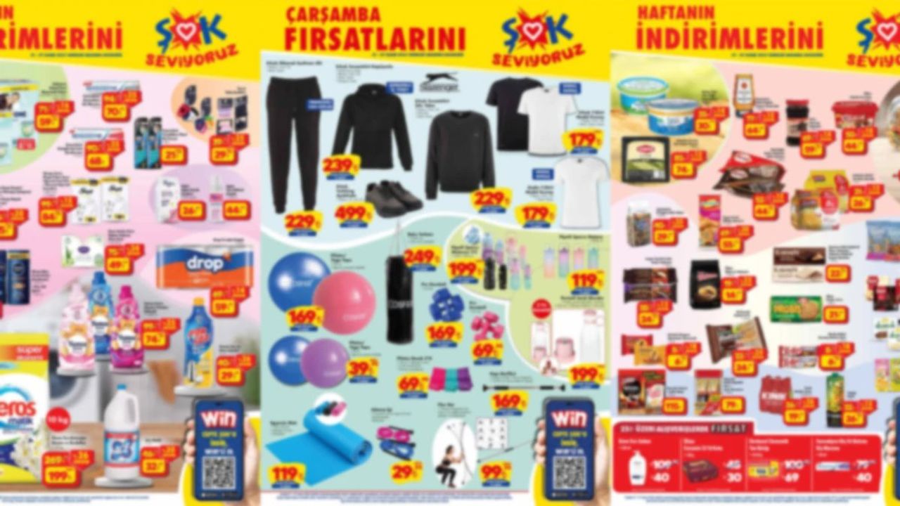 ŞOK Market 1-7 Kasım Aktüel Ürünler Kataloğu