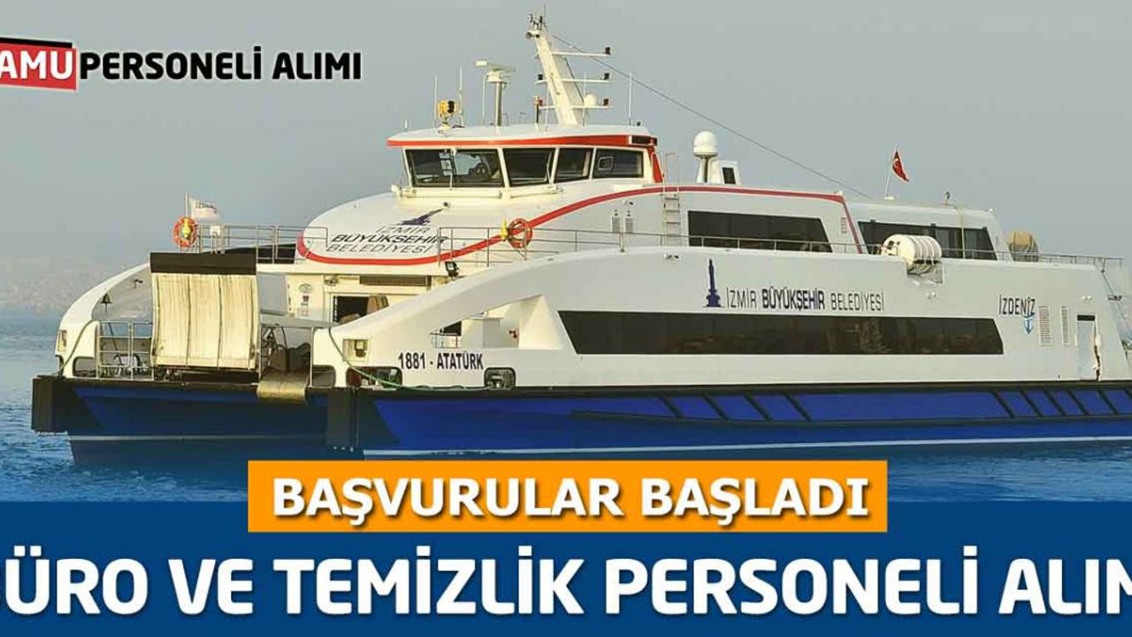 Büro Personeli ve Temizlik Personeli Alımı İçin İlan Yayımlandı