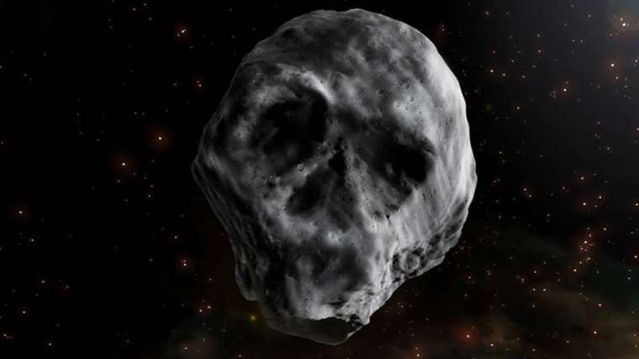 Dünya'nın Yakınından Geçen Kafatası Şeklindeki Asteroit
