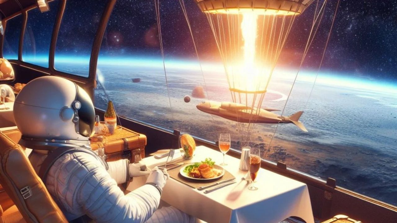Fransız Girişim Zephalto, Dev Balonla Uzayda Yemek Deneyimi Sunacak