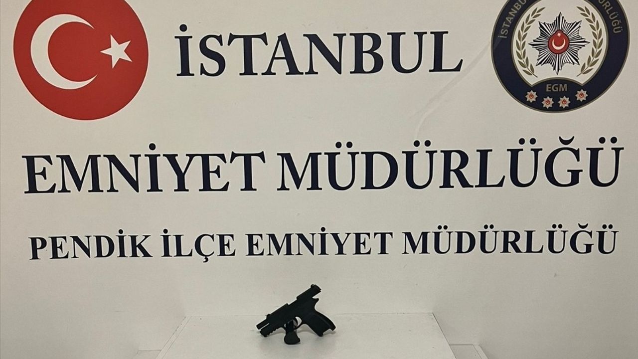 Pendik'te Motosiklet Sürücüsünü Tehdit Eden Şahıs Yakalandı