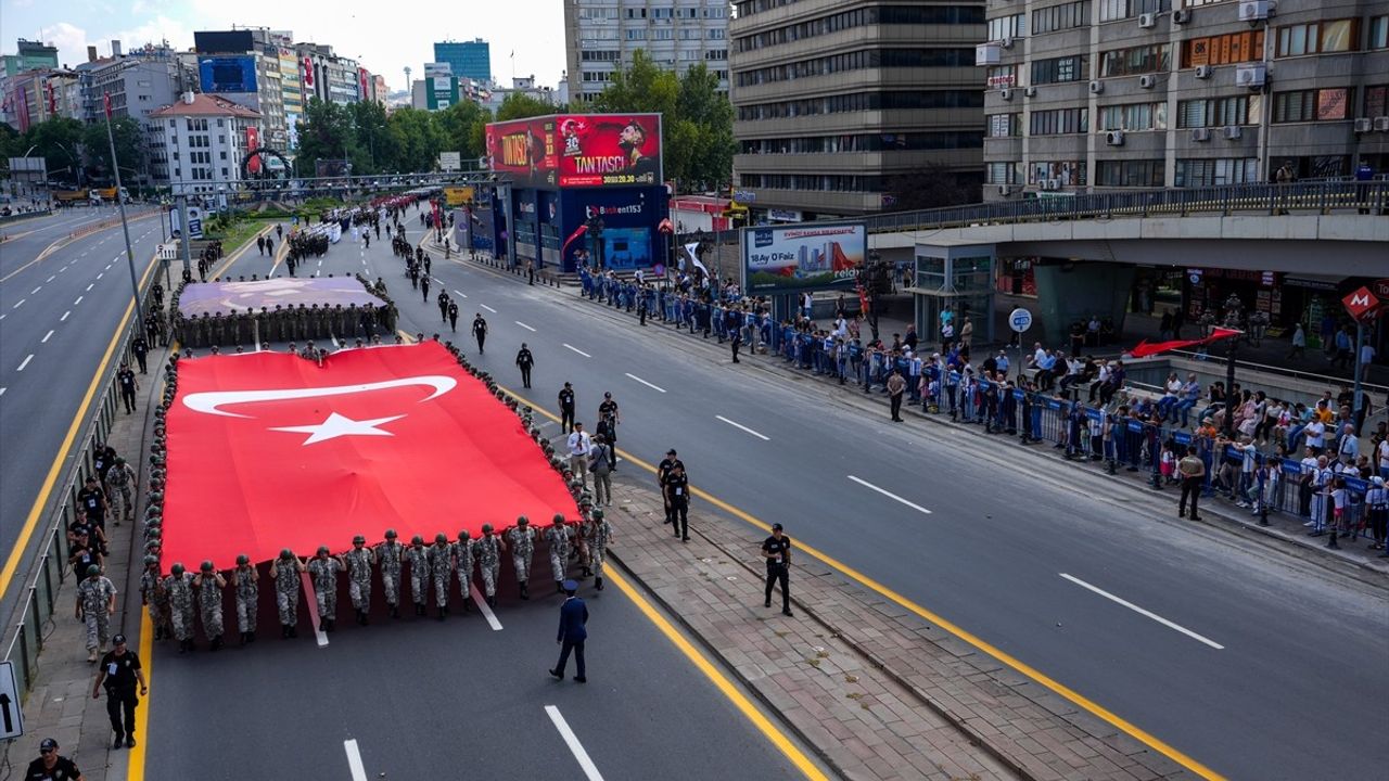 Ankara'da 30 Ağustos Zafer Bayramı Coşkuyla Kutlandı