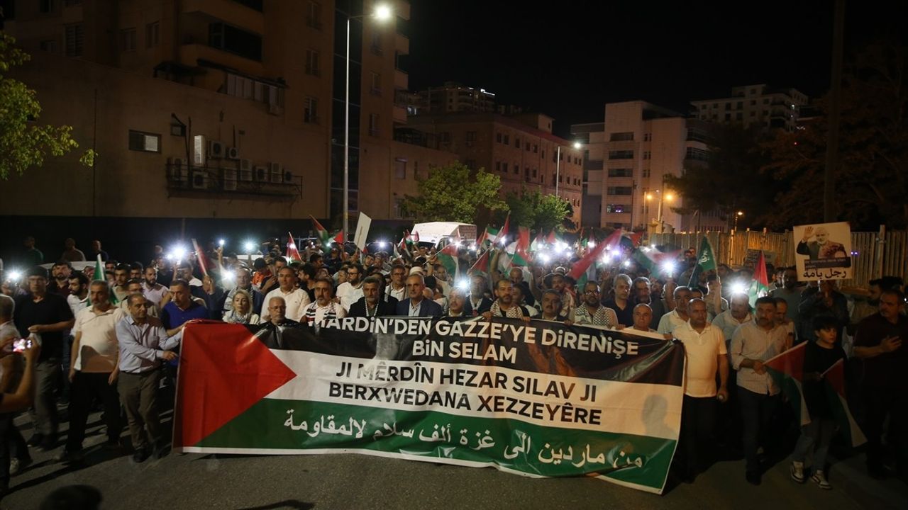 Diyarbakır ve Mardin'de Heniyye Suikastı Protesto Edildi