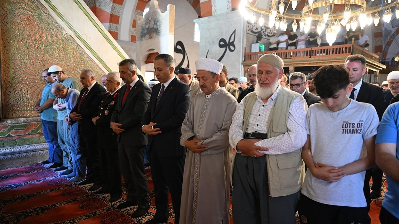 İçişleri Bakanı Ali Yerlikaya Edirne'yi Ziyaret Etti