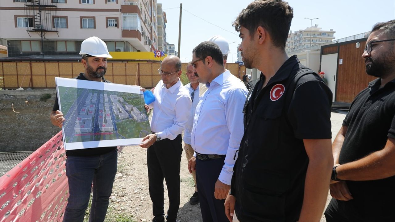 İskenderun'da Kentsel Dönüşüm Çalışmalarına Yerinde İnceleme