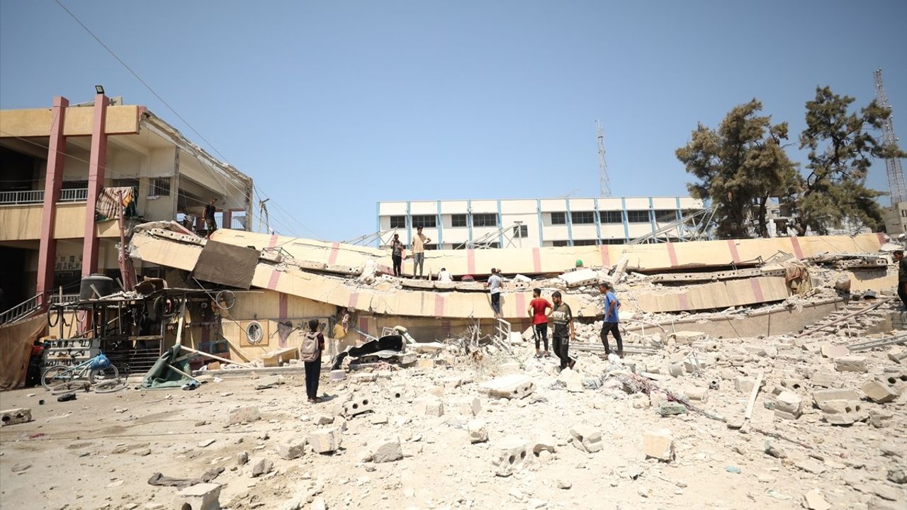 İsrail'in Gazze'deki Okul Saldırısında Can Kaybı