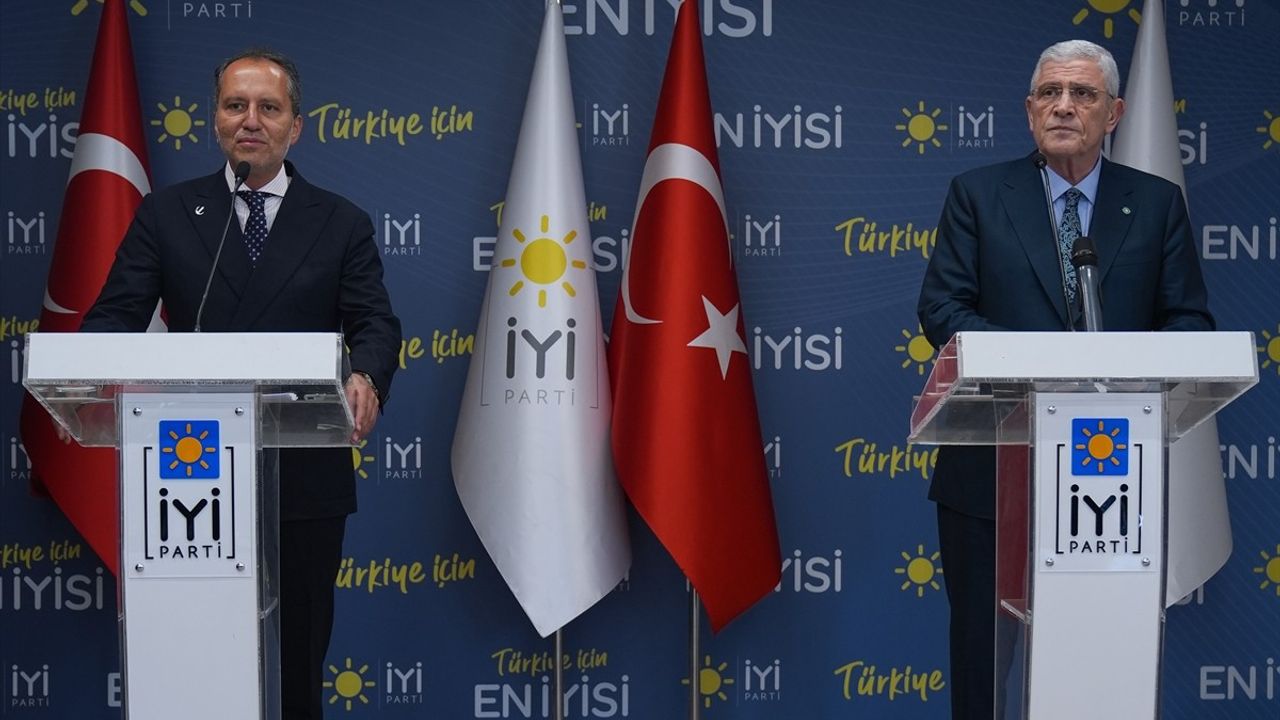 İYİ Parti ve Yeniden Refah Partisi Liderlerinden Önemli Görüşme