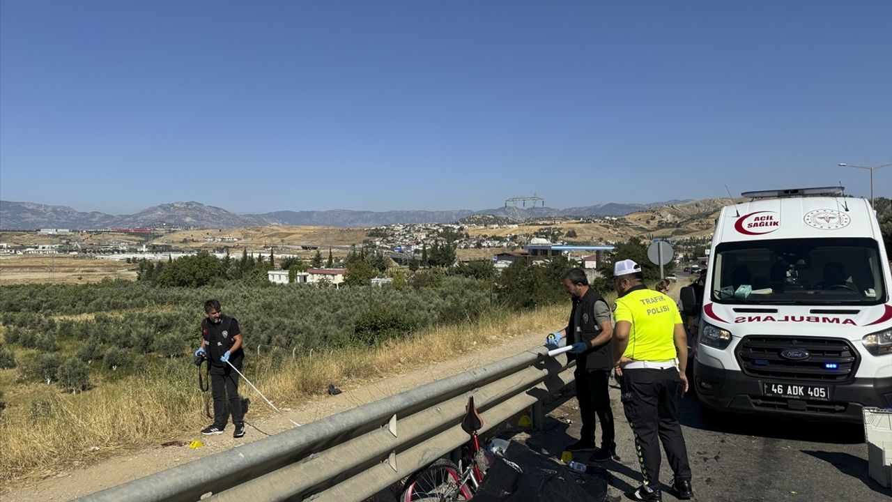 Kahramanmaraş'ta Trafik Kazası: 1 Ölü, 2 Yaralı