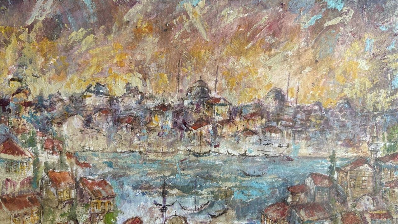 Ressam Faruk Erçetin: Sokakları Ressam Süheyl Ünver'in İzinde Keşfediyor