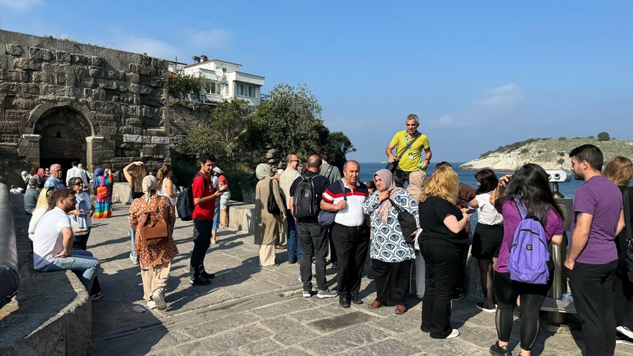 Amasra'da Hafta Sonu Ziyaretçi Akını