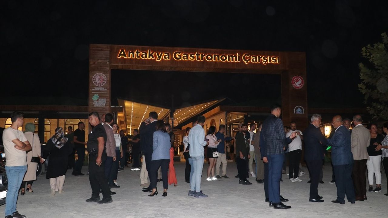 Antakya Gastronomi Çarşısı Açıldı