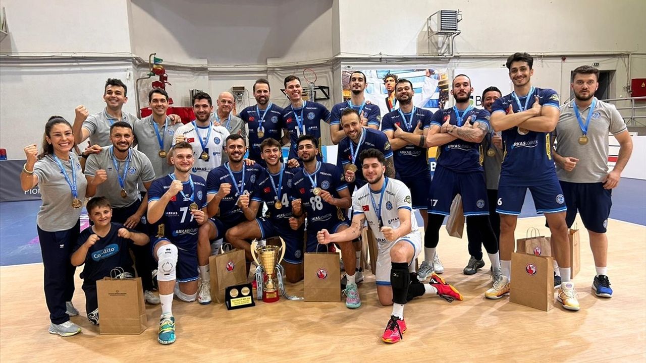 Arkas Spor, Voleybol Erkekler Balkan Kupası'nı Kazandı