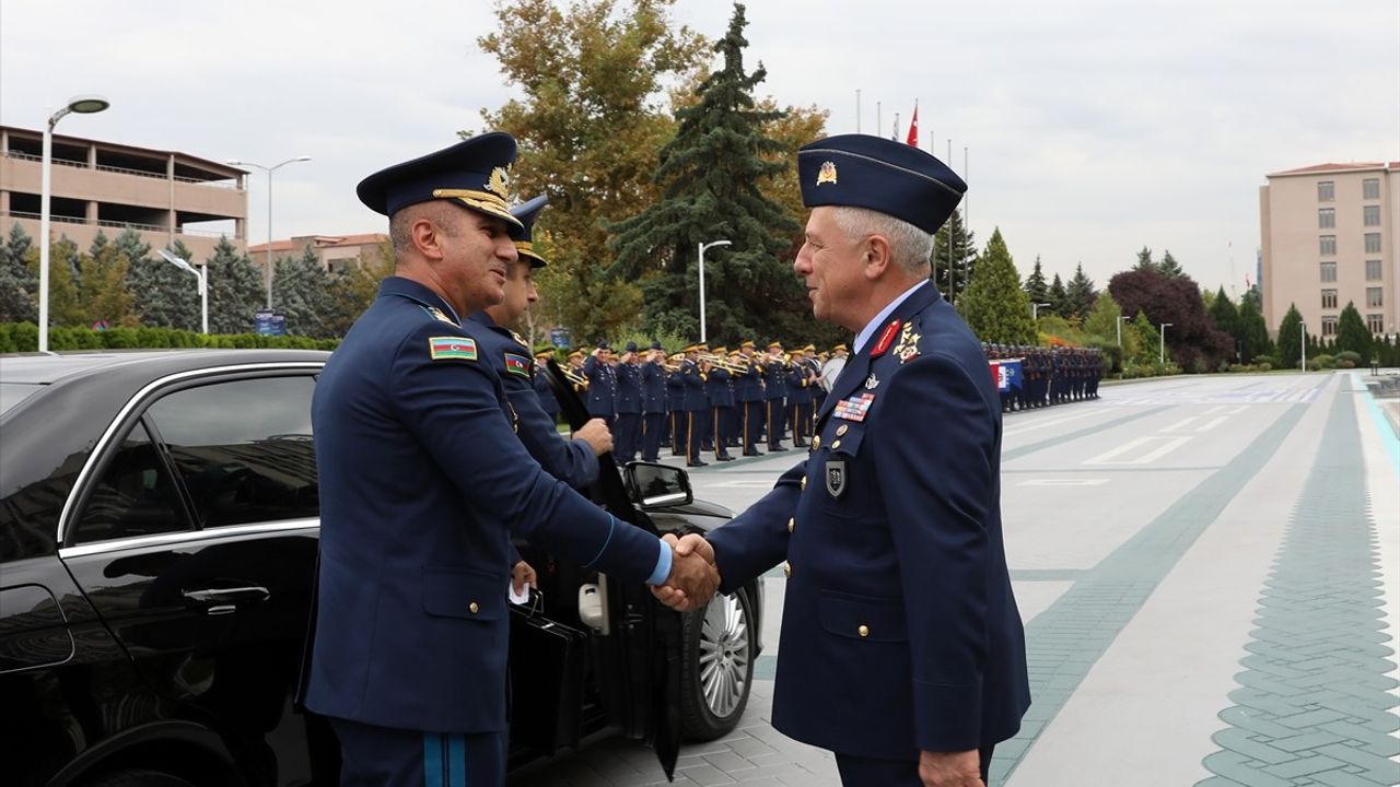 Azerbaycan Hava Kuvvetleri Komutan Vekili Tümgeneral İslamzade Türkiye'de