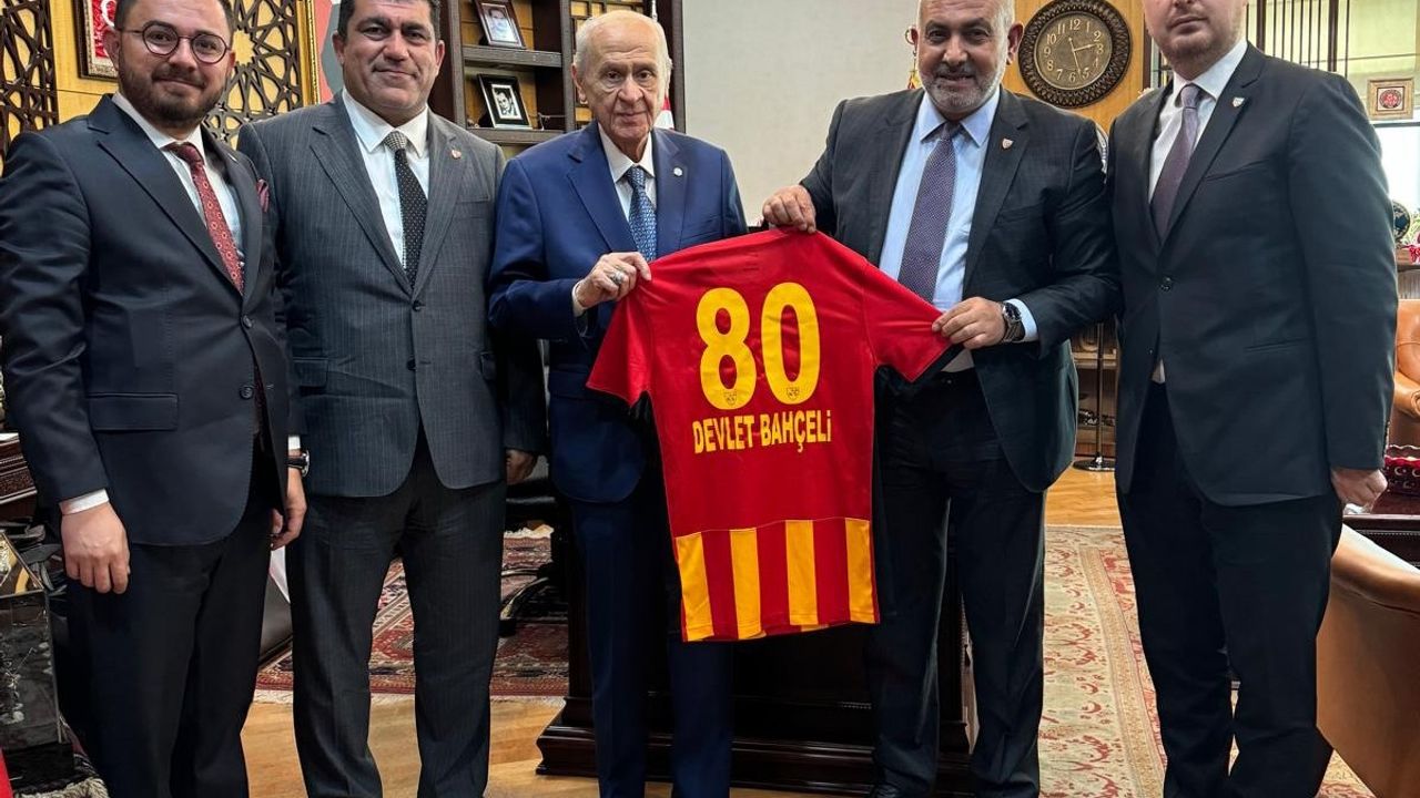 Bahçeli, Bellona Kayserispor Yönetimini Ağırladı