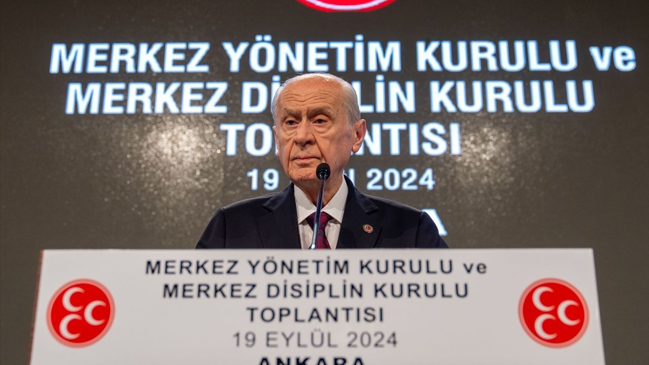 Bahçeli Gaziler Günü'nde Önemli Açıklamalarda Bulundu