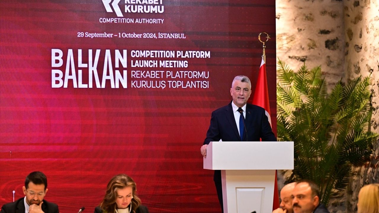 Balkan Rekabet Platformu Toplantısında Ömer Bolat'tan Önemli Açıklamalar