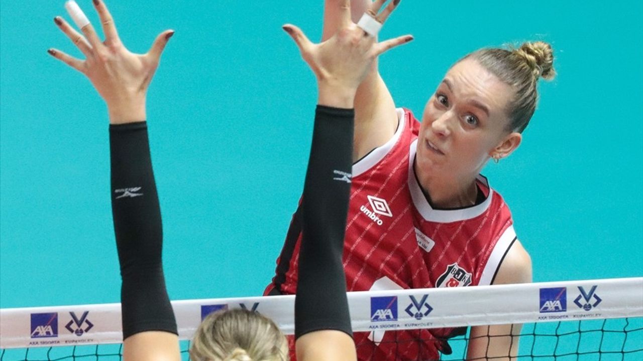 Beşiktaş Kadın Voleybol Takımı Çeyrek Finale Yükseldi