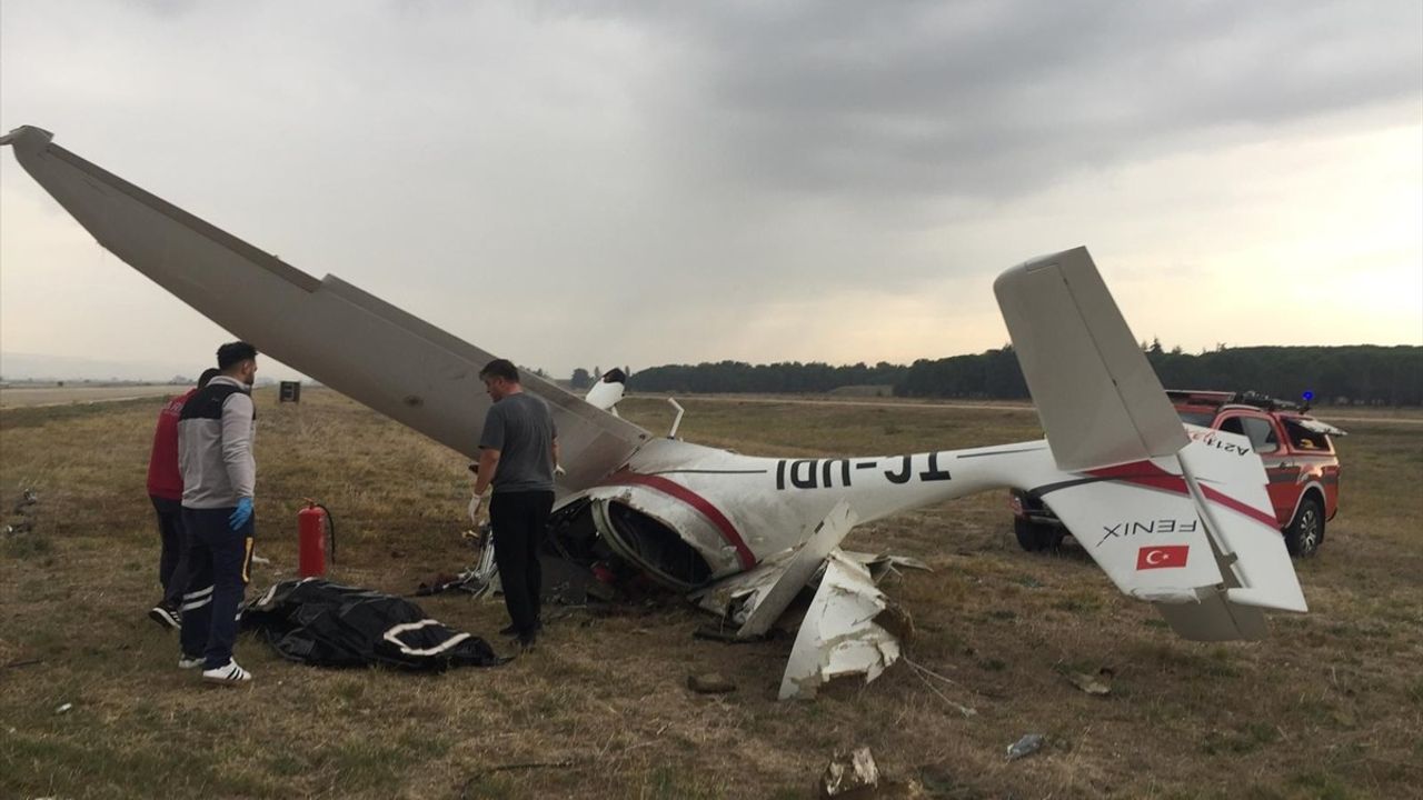 Bursa'da Eğitim Uçağı Düştü, İki Pilot Hayatını Kaybetti