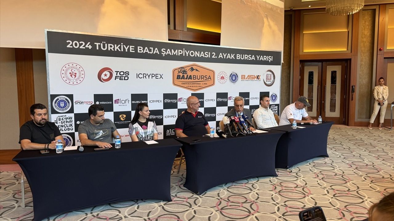 Bursa'da Türkiye Baja Şampiyonası Heyecanı Başlıyor