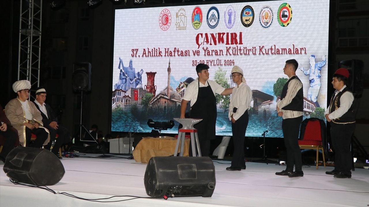 Çankırı'da Ahilik Haftası ve Yaran Kültürü Kutlamaları