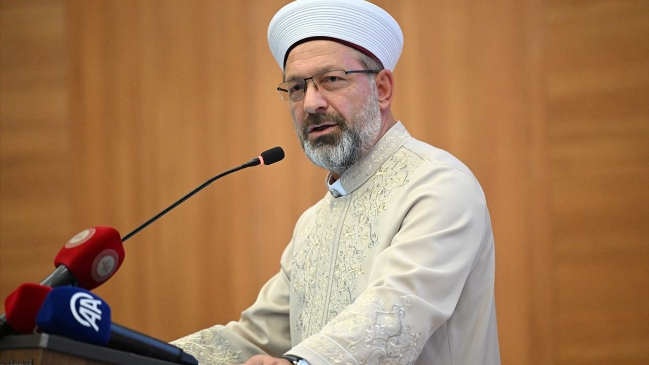 Diyanet İşleri Başkanı Erbaş'tan Ahilik ve Kanunlar Üzerine Önemli Açıklamalar