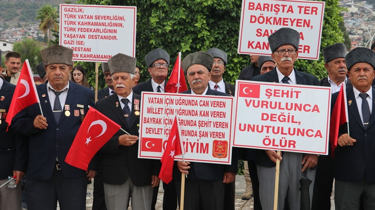 Gaziler Günü Etkinlikleri Adana, Mersin, Hatay ve Osmaniye'de Coşkuyla Kutlandı