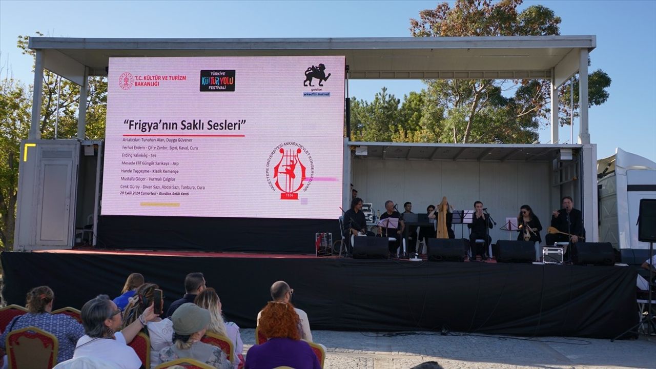 Gordion Festivalinde Kültür Zirveye Taşındı