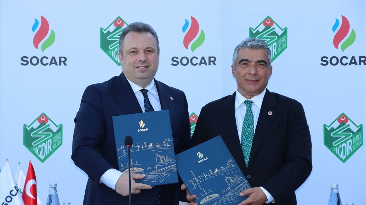 Iğdır FK ve SOCAR'dan Önemli Sponsorluk Anlaşması