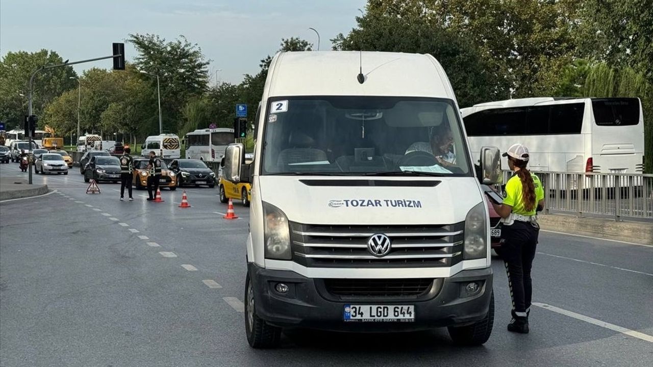 İstanbul'da Okul Servislerine Güvenlik Denetimi