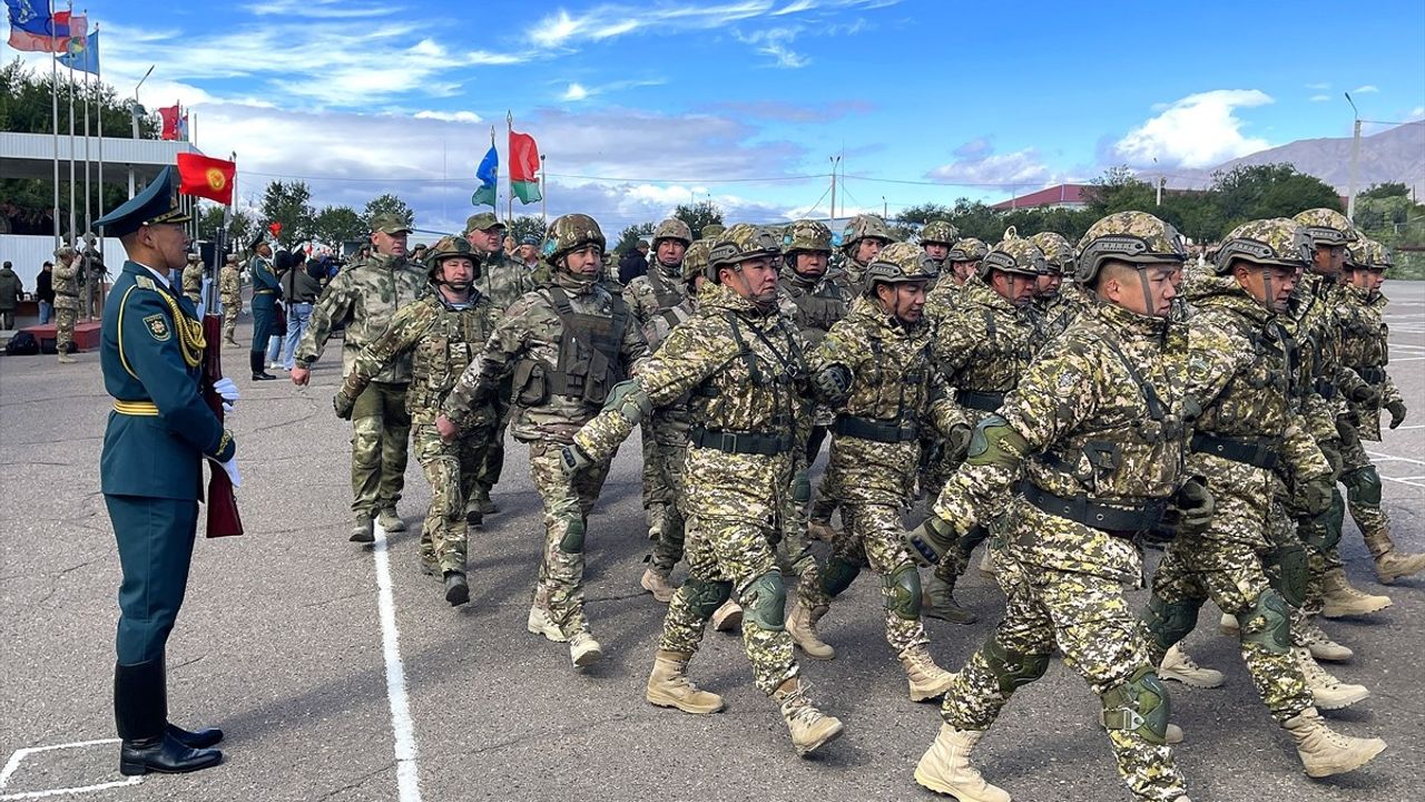 Kırgızistan'da KGAÖ Tatbikatları Başladı